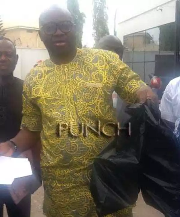 Fayose Storms Zenith Bank To Withdraw Money
